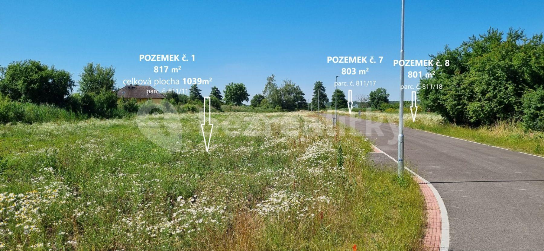 Prodej pozemku 803 m², Nedomice, Středočeský kraj