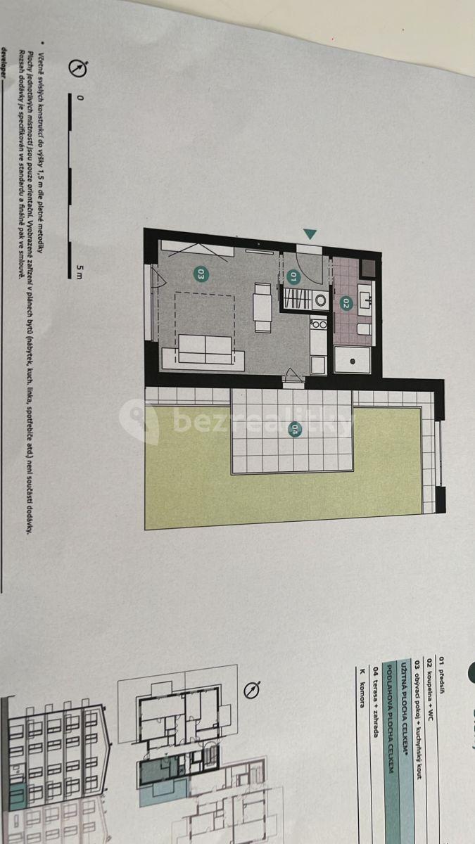 Pronájem bytu 1+kk 25 m², U benaru, Slaný, Středočeský kraj