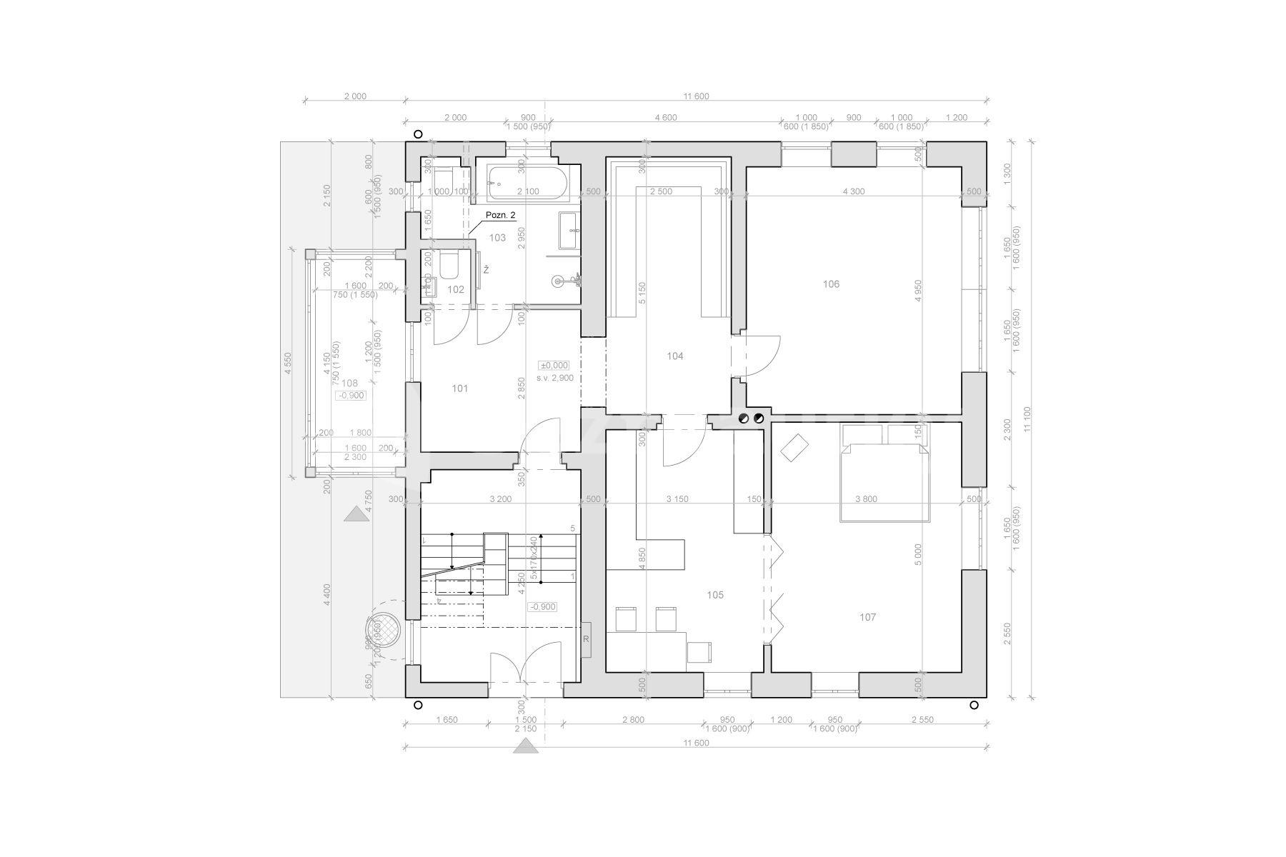 Prodej domu 294 m², pozemek 414 m², Boženy Němcové, Úvaly, Středočeský kraj