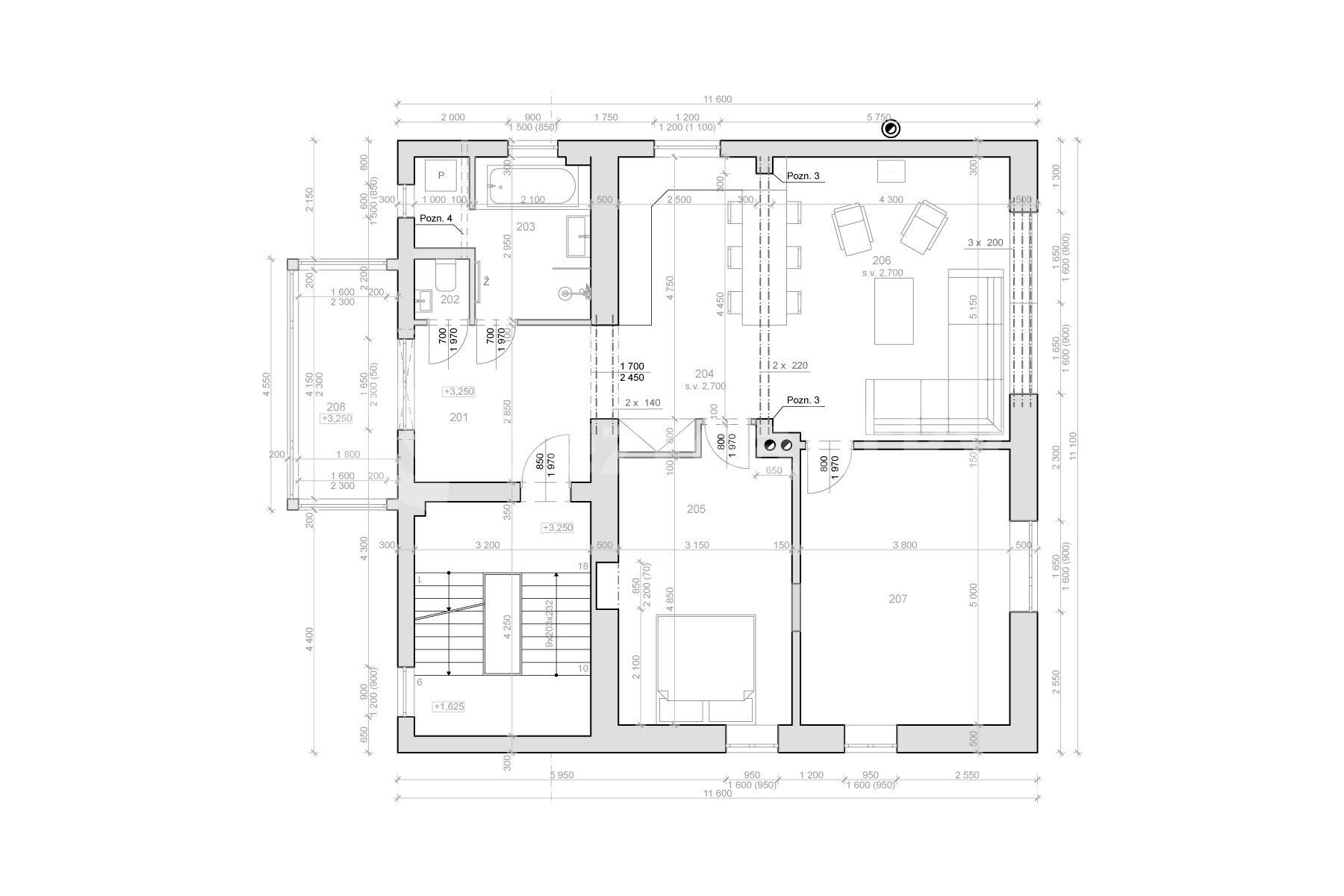 Prodej domu 294 m², pozemek 414 m², Boženy Němcové, Úvaly, Středočeský kraj