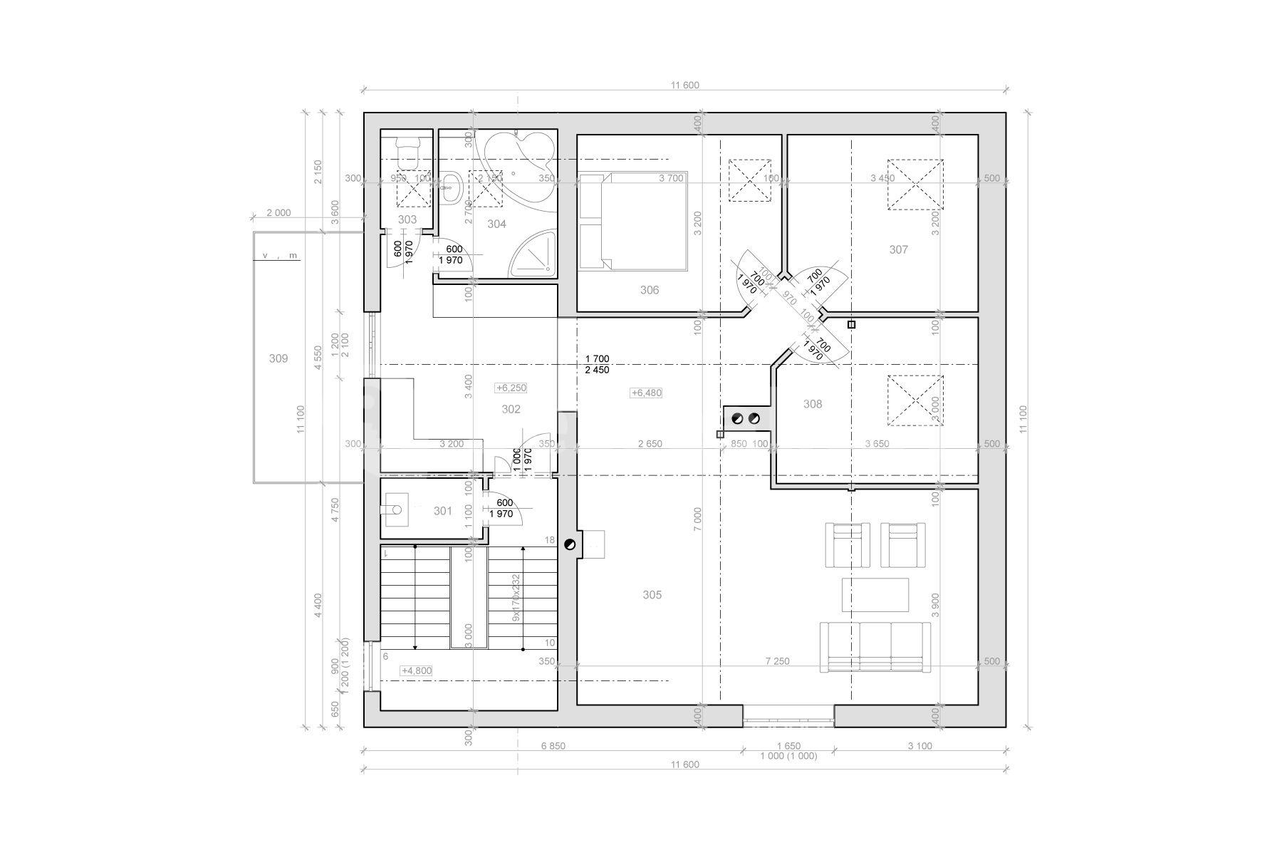 Prodej domu 294 m², pozemek 414 m², Boženy Němcové, Úvaly, Středočeský kraj