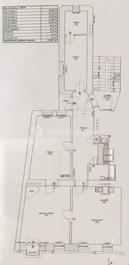 Prodej bytu 4+kk 112 m², Údolní, Brno, Jihomoravský kraj