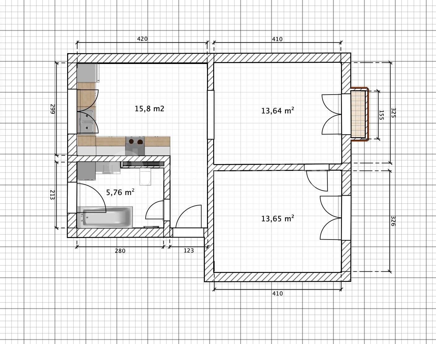 Prodej bytu 2+1 48 m², Šponarova, Ostrava, Moravskoslezský kraj