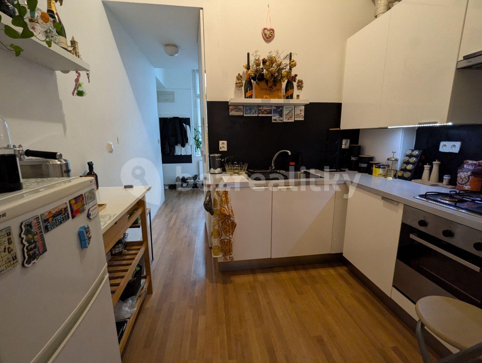 Pronájem bytu 1+1 46 m², Veverkova, Praha, Praha