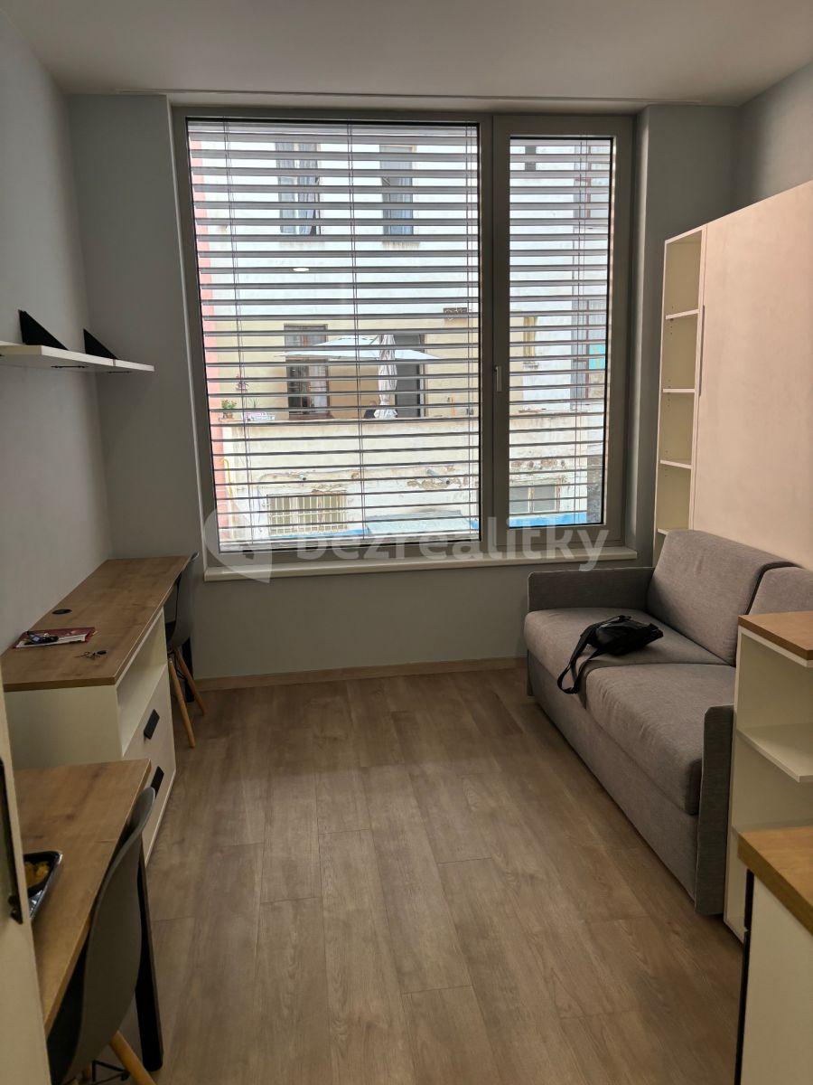 Pronájem bytu 1+kk 21 m², Plzeňská, Praha, Praha