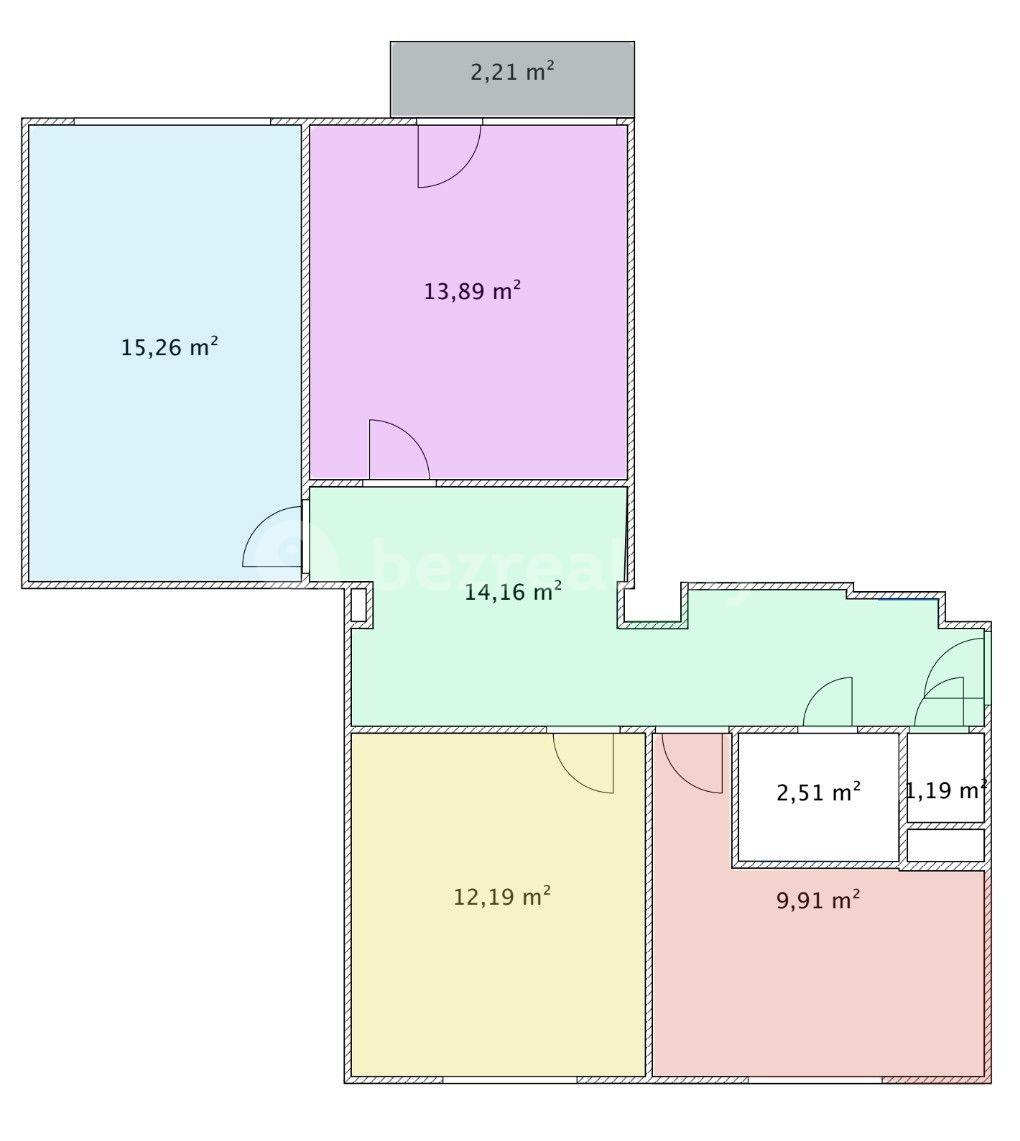 Prodej bytu 3+1 74 m², Brno, Jihomoravský kraj