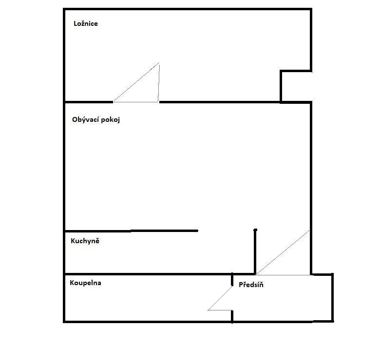 Prodej bytu 1+1 40 m², Humpolecká, Praha, Praha