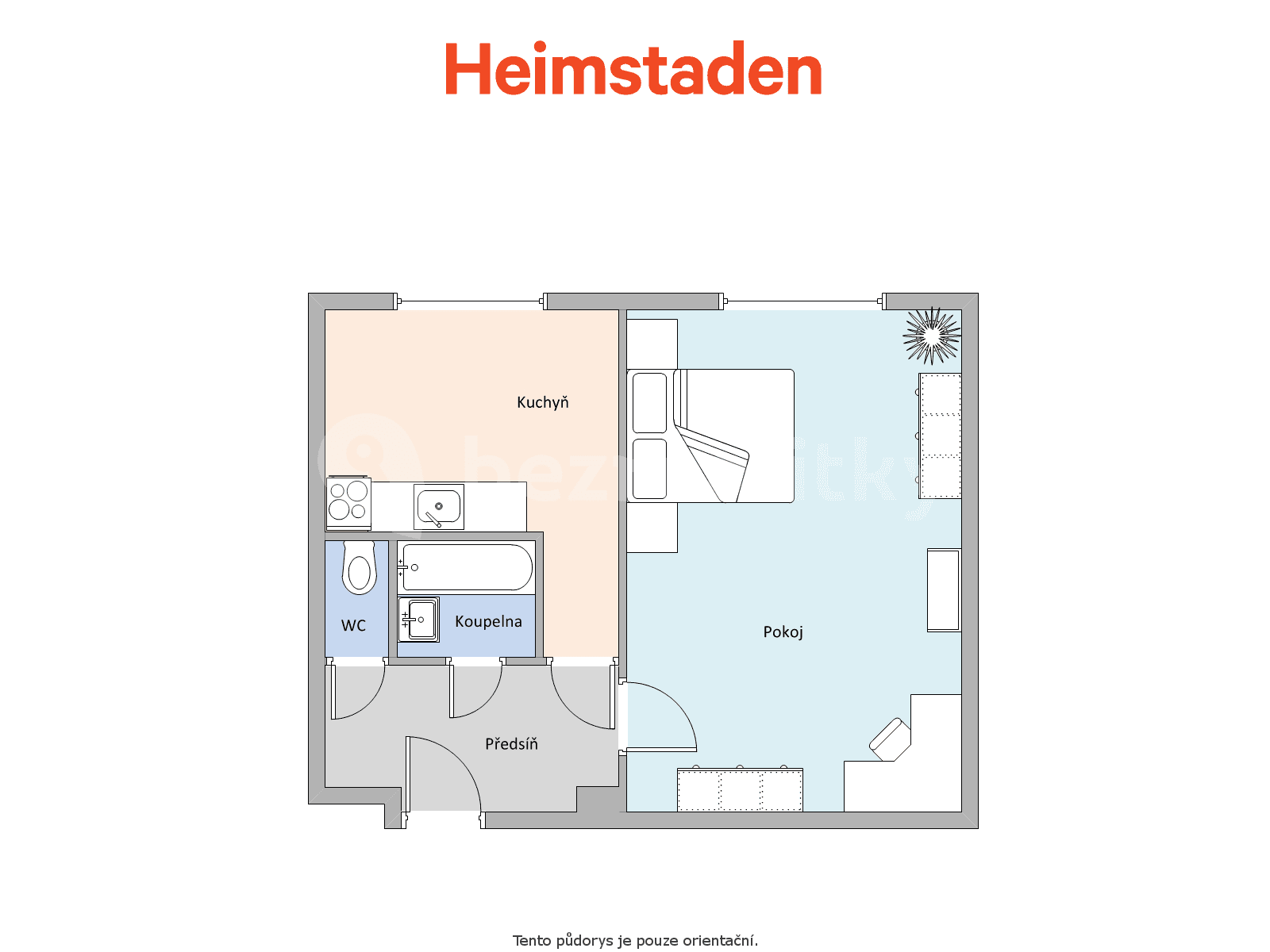 Pronájem bytu 1+1 35 m², Kapitána Vajdy, Havířov, Moravskoslezský kraj