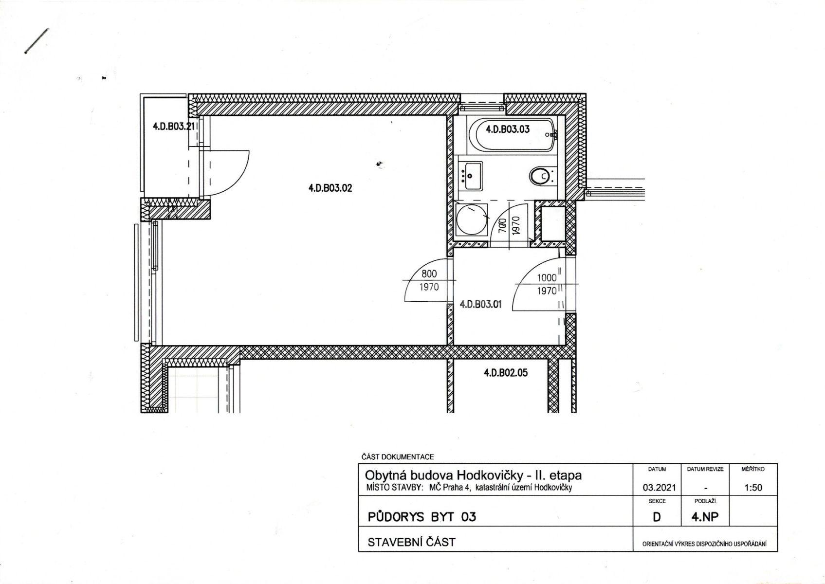 Prodej bytu 1+kk 37 m², Šífařská, Praha, Praha