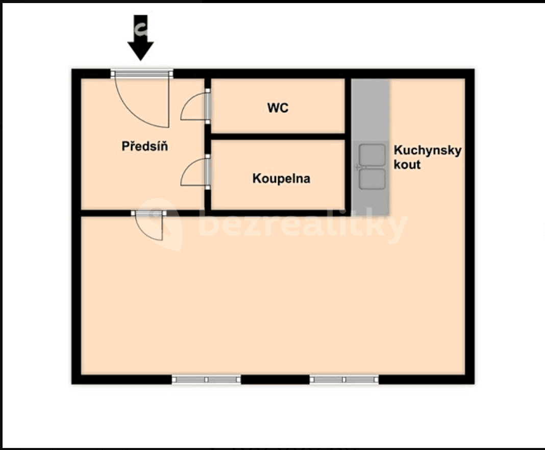 Prodej bytu 1+kk 35 m², Běhounkova, Praha, Praha