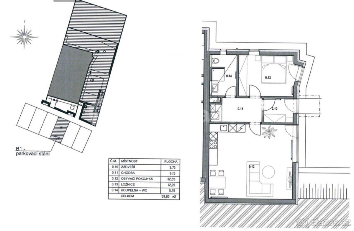 Prodej bytu 2+kk 62 m², Plavínová, Říčany, Středočeský kraj