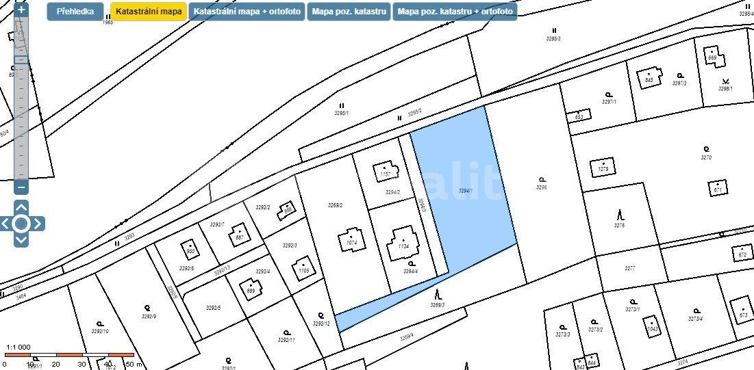 Prodej pozemku 1.697 m², Vrabčí brod, Poříčí nad Sázavou, Středočeský kraj