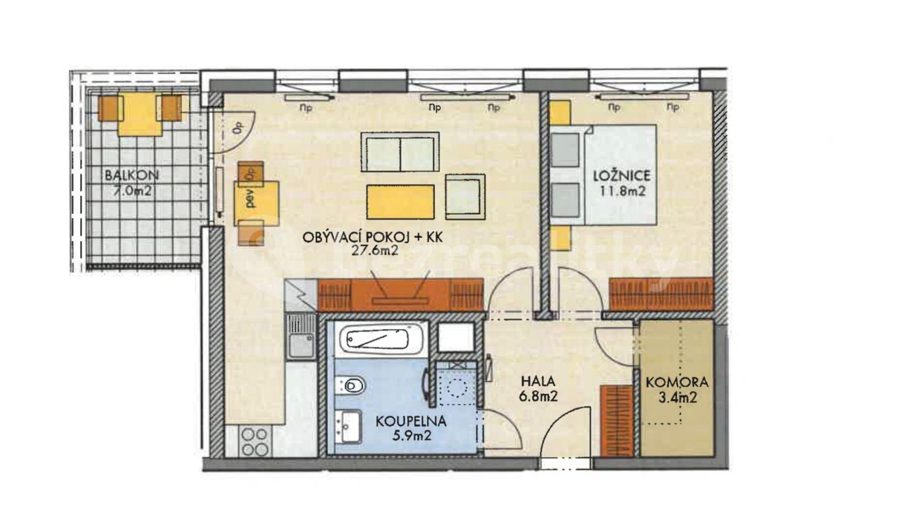 Prodej bytu 2+kk 59 m², Kardausova, Praha, Praha