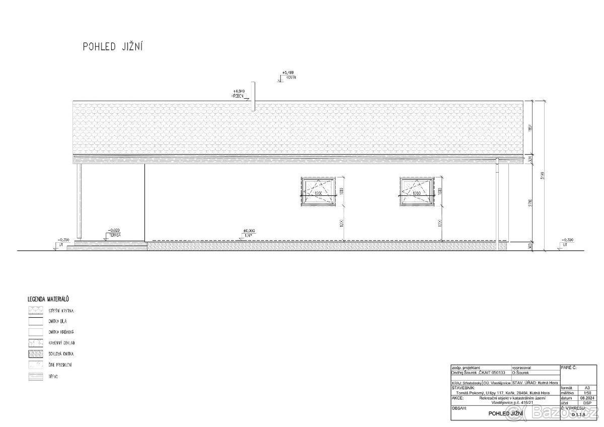 Prodej pozemku 474 m², Vlastějovice, Středočeský kraj