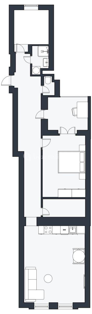 Prodej bytu 4+kk 86 m², Merhautova, Brno, Jihomoravský kraj