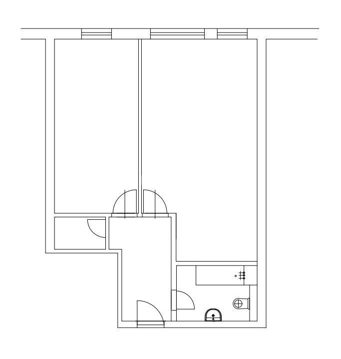 Pronájem bytu 2+kk 54 m², Pod Bohdalcem I, Praha, Praha