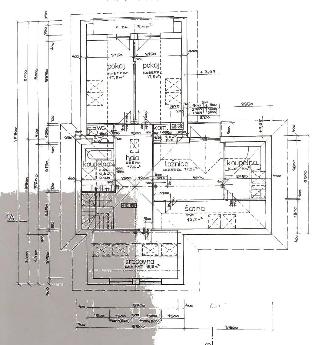 Pronájem domu 250 m², pozemek 989 m², Pod Lečí, Praha, Praha