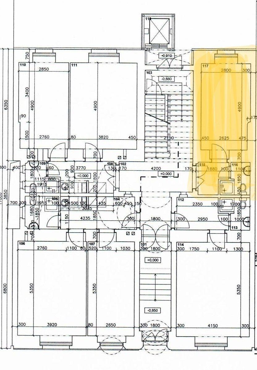 Pronájem bytu 1+kk 20 m², Na Výšinách, Praha, Praha