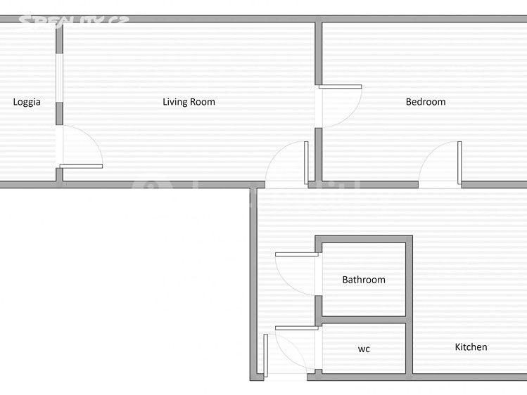 Prodej bytu 2+1 55 m², Brunclíkova, Praha, Praha