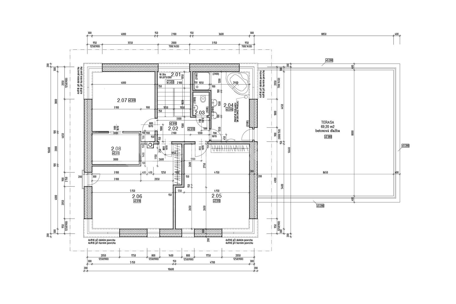 Prodej domu 230 m², pozemek 1.410 m², Diamantová, Horoušany, Středočeský kraj