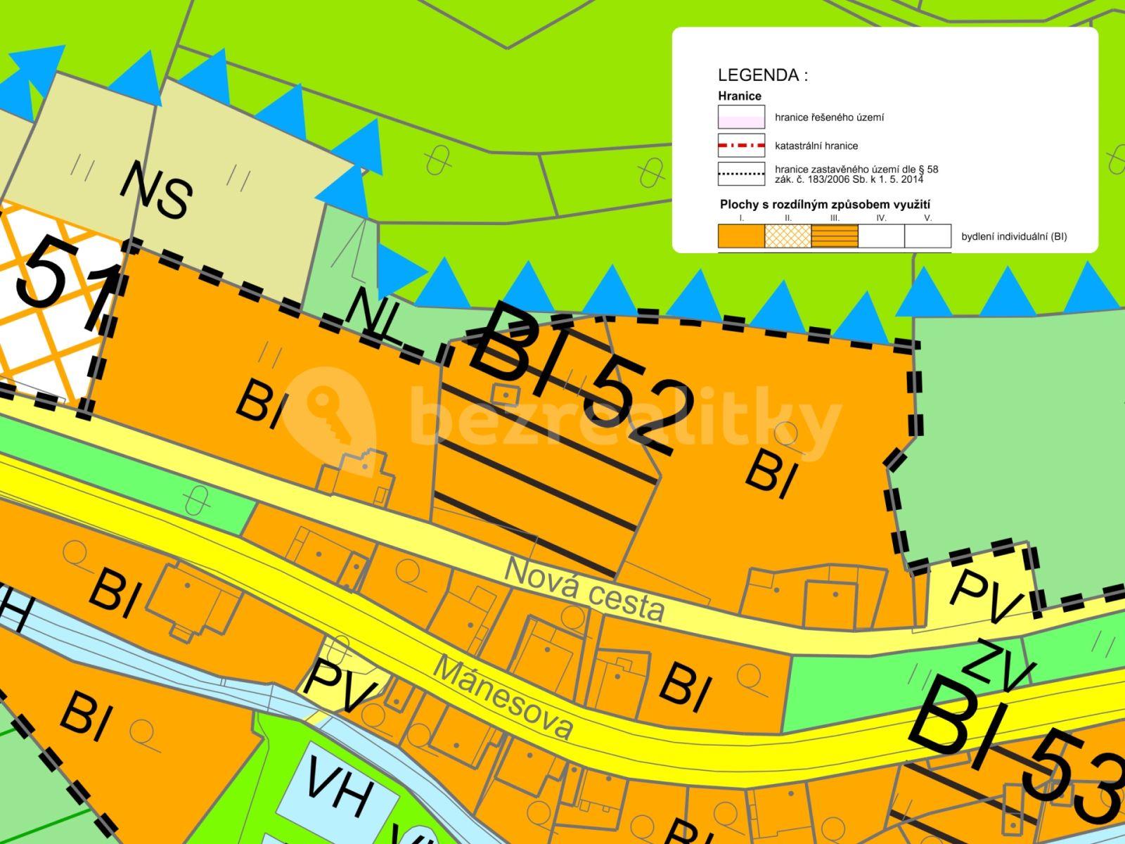 Prodej pozemku 1.711 m², Nová cesta, Kraslice, Karlovarský kraj