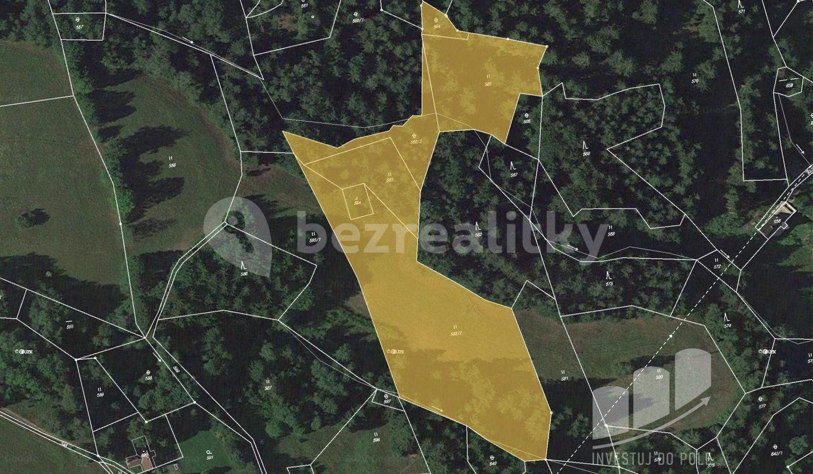 Prodej pozemku 12.872 m², Smržovka, Liberecký kraj