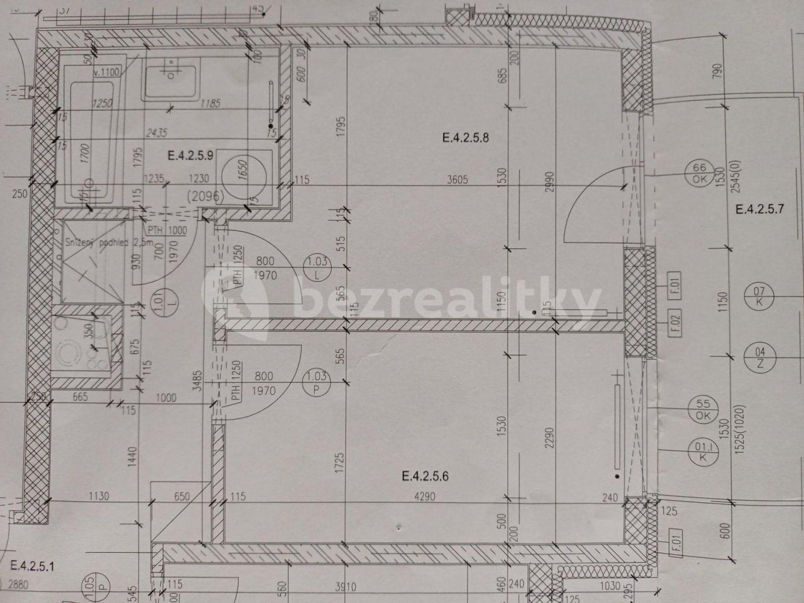 Pronájem bytu 3+kk 67 m², Sicherova, Praha, Praha