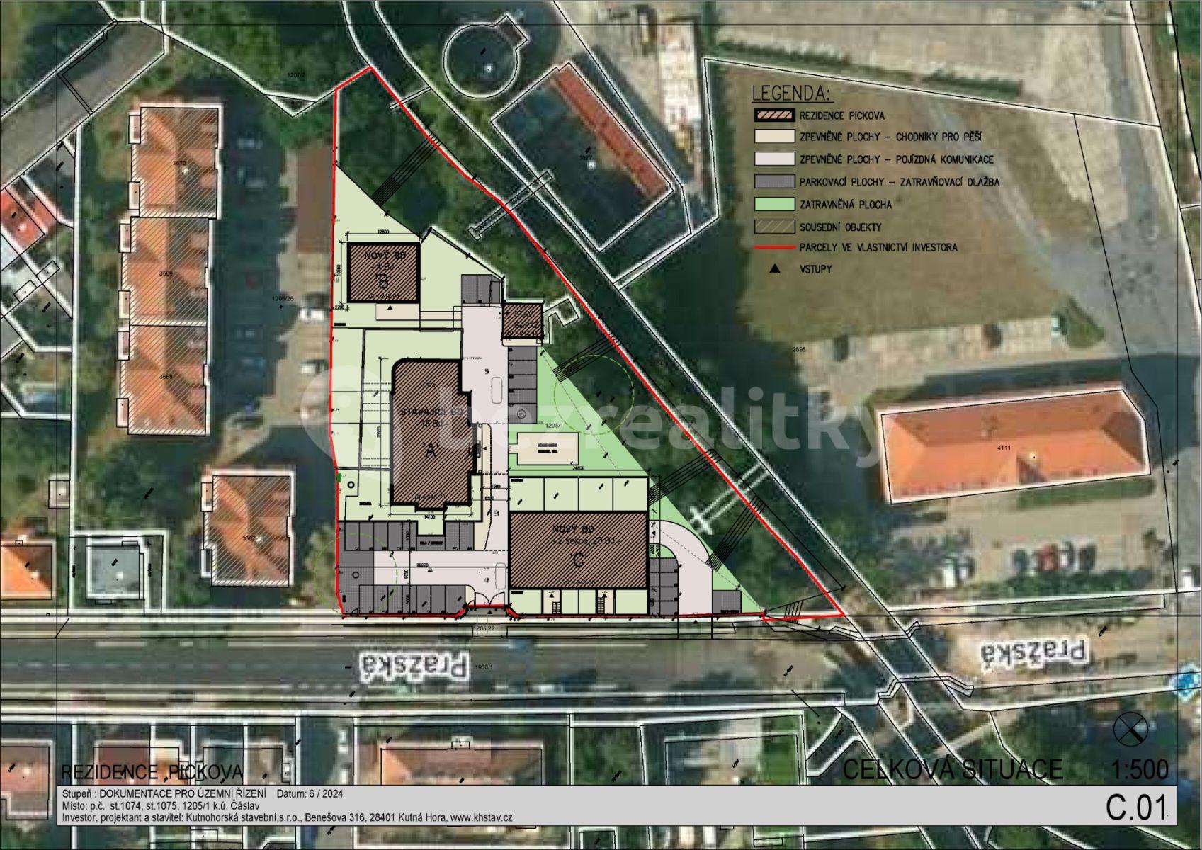 Prodej bytu 2+kk 99 m², Pražská, Čáslav, Středočeský kraj