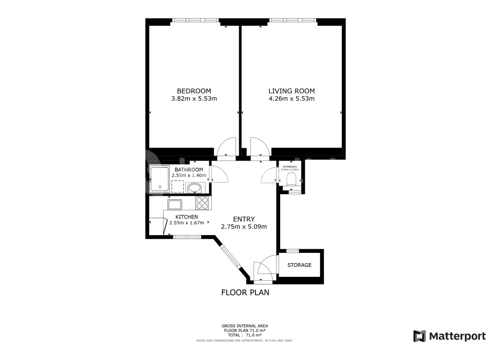 Pronájem bytu 2+1 69 m², Tusarova, Praha, Praha