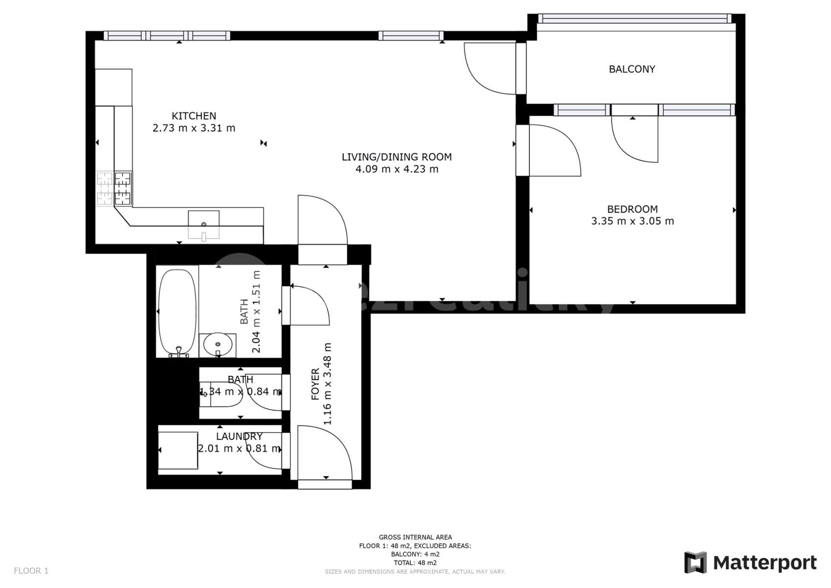 Pronájem bytu 2+kk 47 m², Česká, Praha, Praha