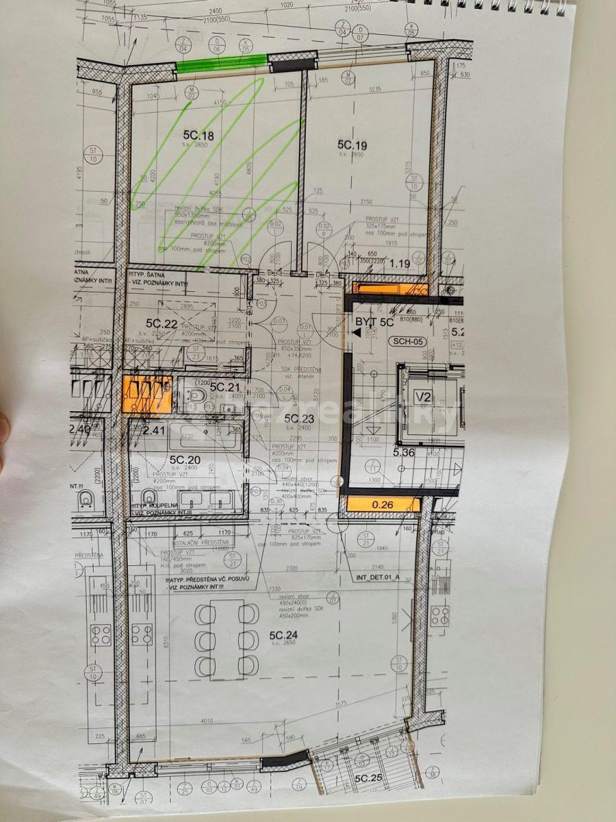 Pronájem bytu 3+kk 120 m², Sámova, Praha, Praha