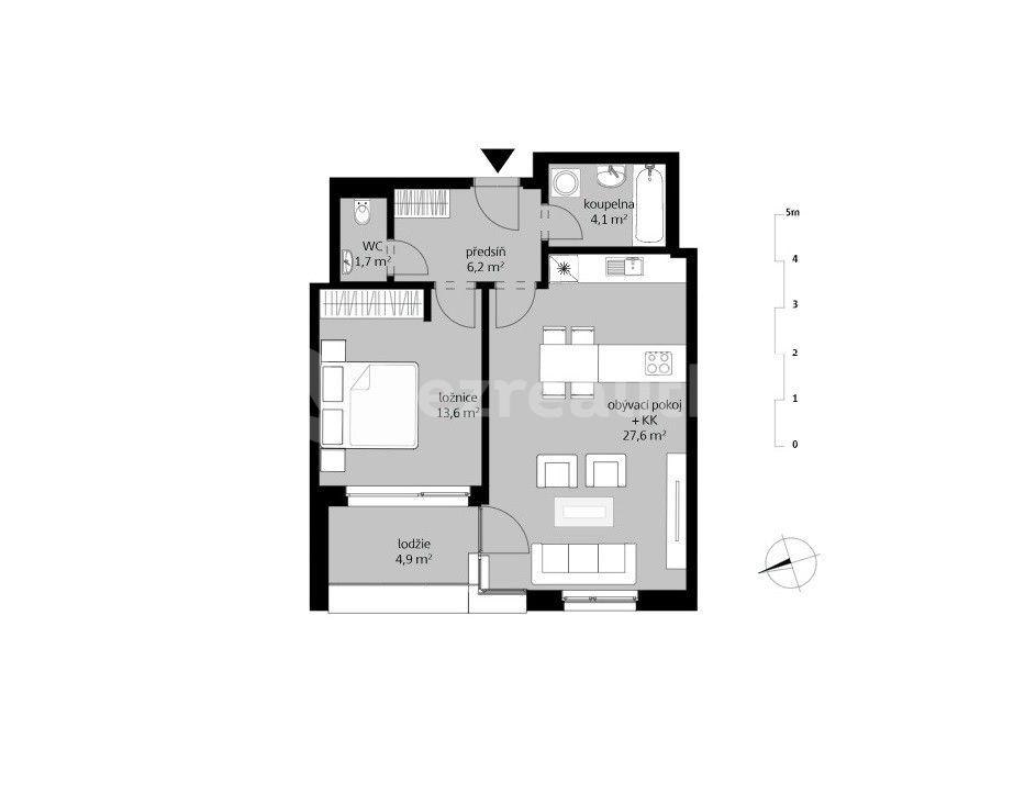 Pronájem bytu 2+kk 53 m², Pechmanových, Praha, Praha