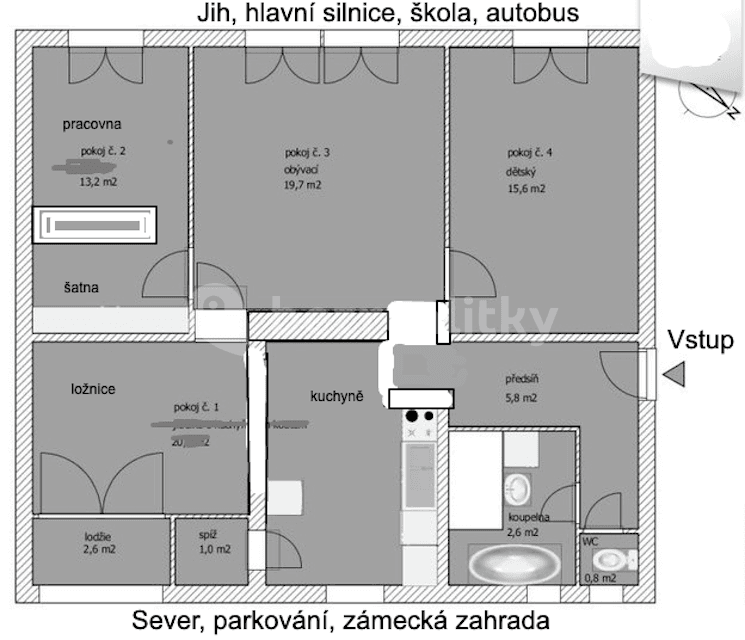 Prodej bytu 4+1 79 m², Královická, Brandýs nad Labem-Stará Boleslav, Středočeský kraj