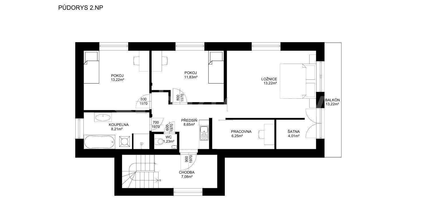 Prodej domu 260 m², pozemek 1.540 m², Buková, Šimonovice, Liberecký kraj