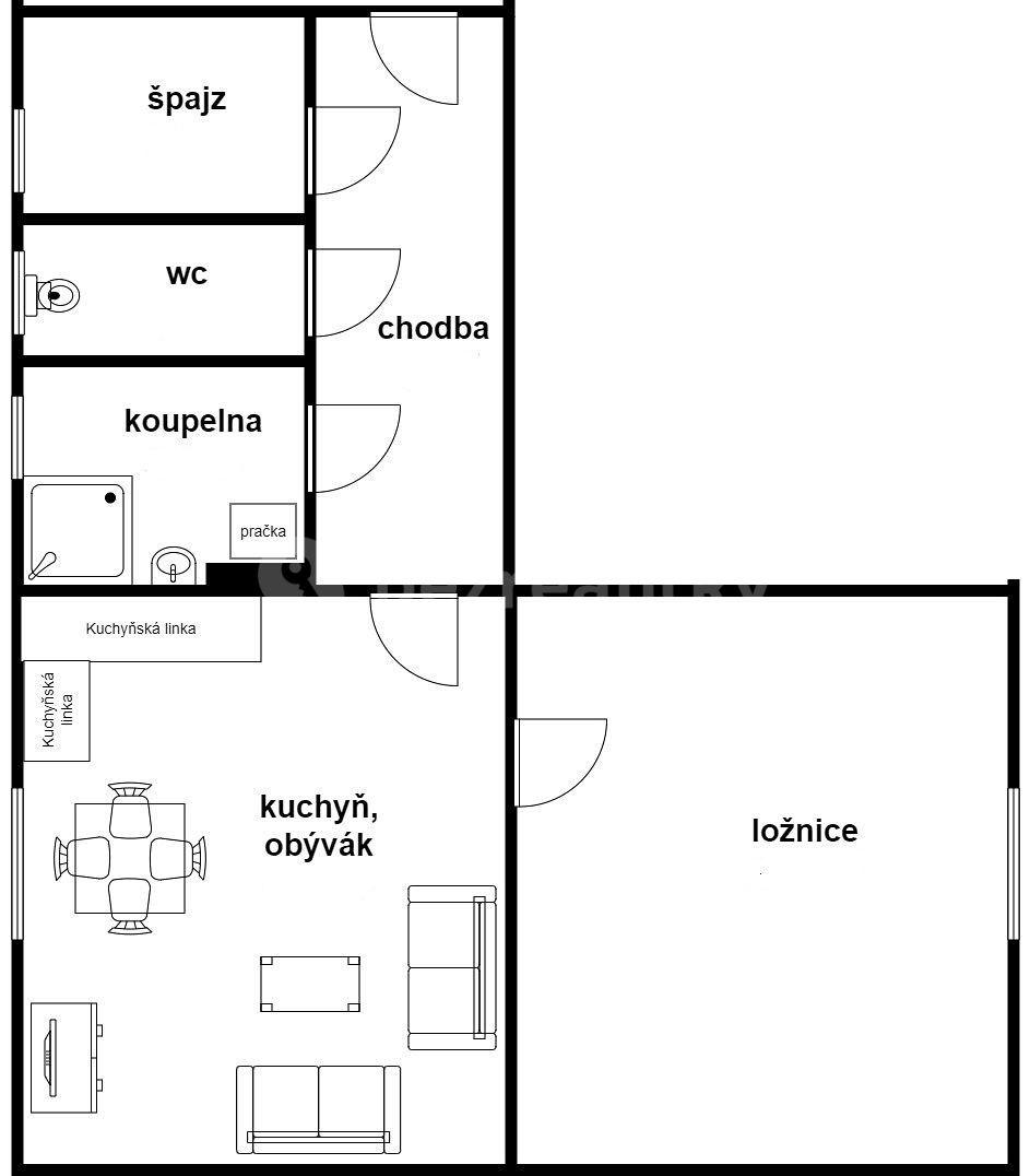 Pronájem bytu 2+kk 65 m², Dolní Dvořiště, Jihočeský kraj