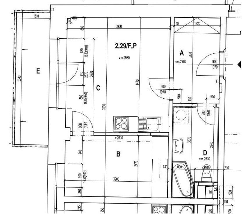 Prodej bytu 2+kk 47 m², Českomoravská, Praha, Praha