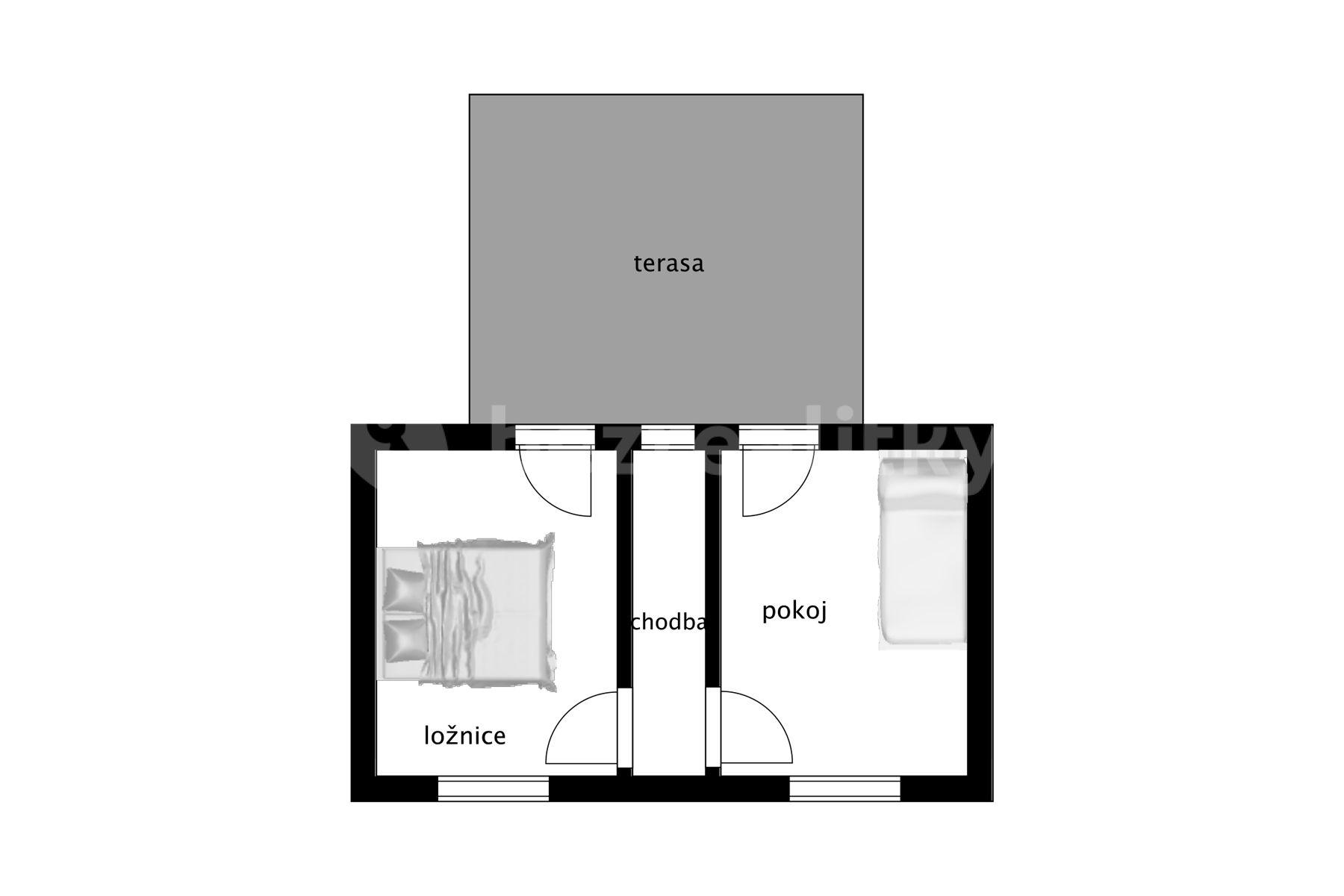 Prodej domu 81 m², pozemek 1.200 m², Rymaně, Mníšek pod Brdy, Středočeský kraj