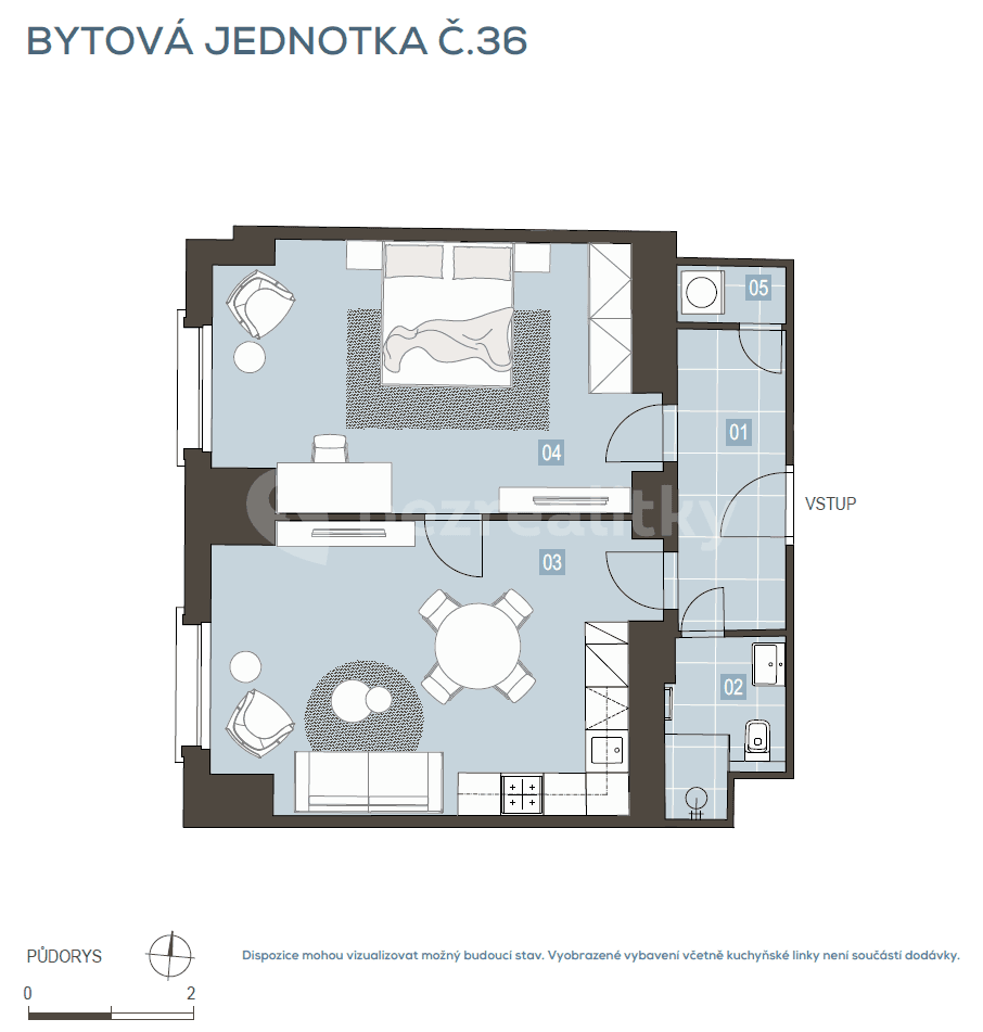 Prodej bytu 2+kk 62 m², Jeseniova, Praha, Praha