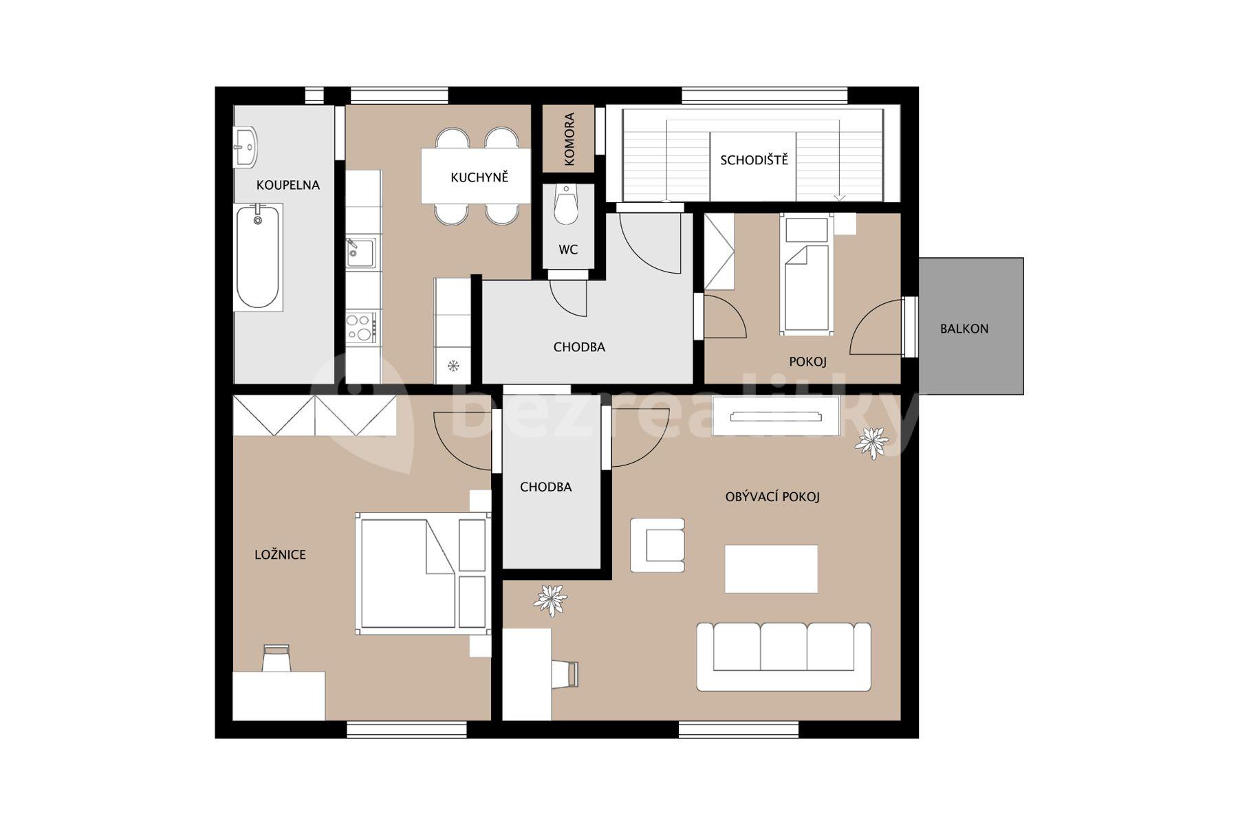 Prodej domu 180 m², pozemek 1.880 m², Hněvotín, Hněvotín, Olomoucký kraj