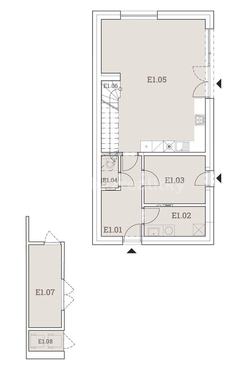 Prodej domu 133 m², pozemek 602 m², Prokopova, Roudnice nad Labem, Ústecký kraj