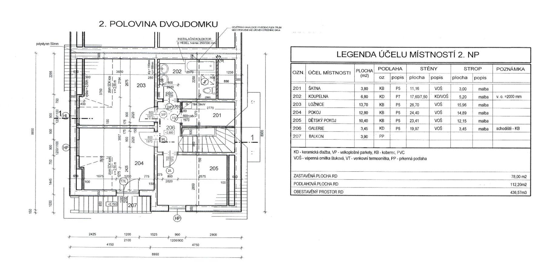 Prodej domu 112 m², pozemek 383 m², Luční, Nupaky, Středočeský kraj