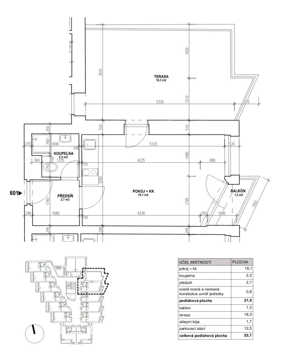 Prodej bytu 1+kk 56 m², Hornoměcholupská, Praha, Praha