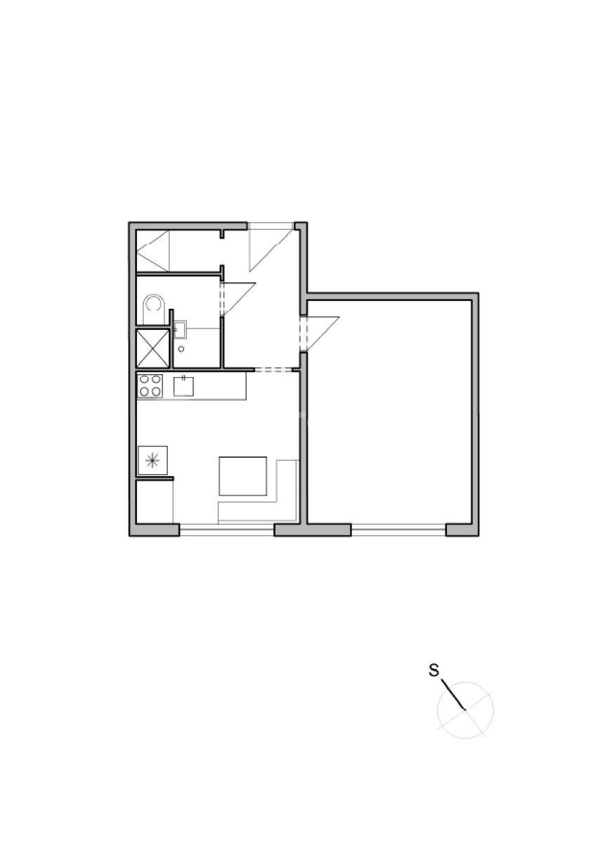 Pronájem bytu 1+1 36 m², Palackého třída, Chrudim, Pardubický kraj