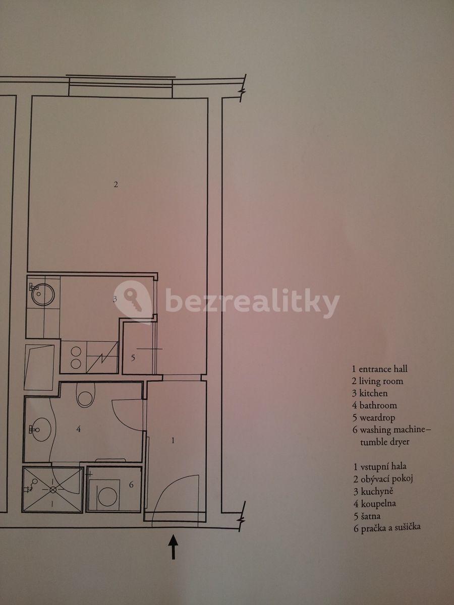 Pronájem bytu 1+1 37 m², Zderadova, Brno, Jihomoravský kraj