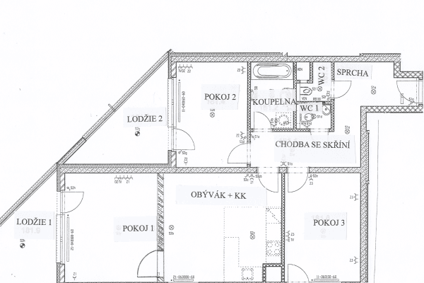 Pronájem bytu 4+kk 91 m², Mantovská, Praha