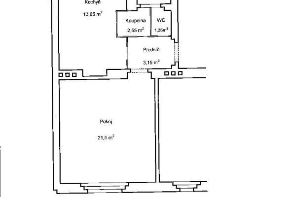 Pronájem bytu 1+1 45 m², Malá Štěpánská, Hlavní město Praha