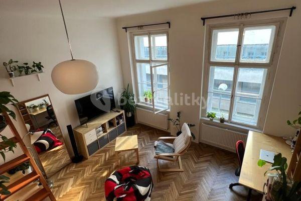 Pronájem bytu 1+1 45 m², Veverkova, Praha