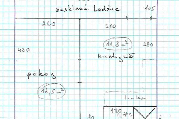 Pronájem bytu 2+kk 34 m², Revoluční, Litoměřice